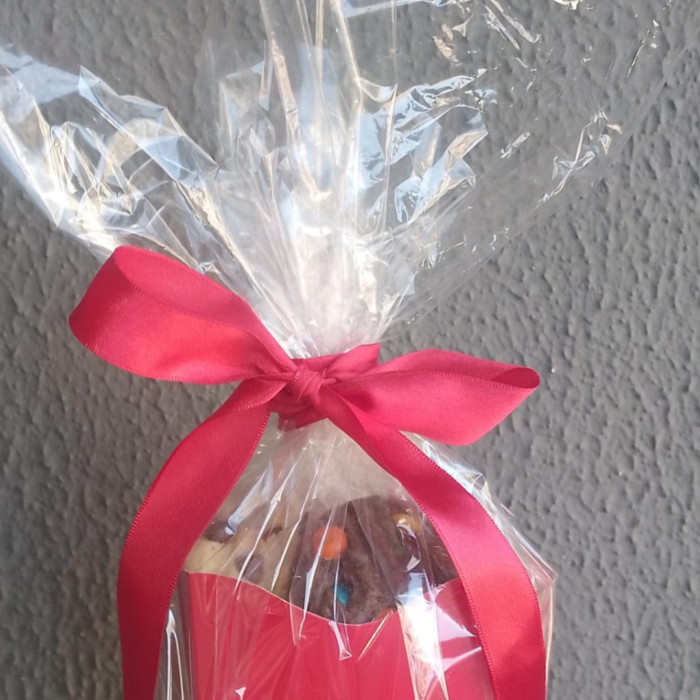 Mini Caixa com Celofane